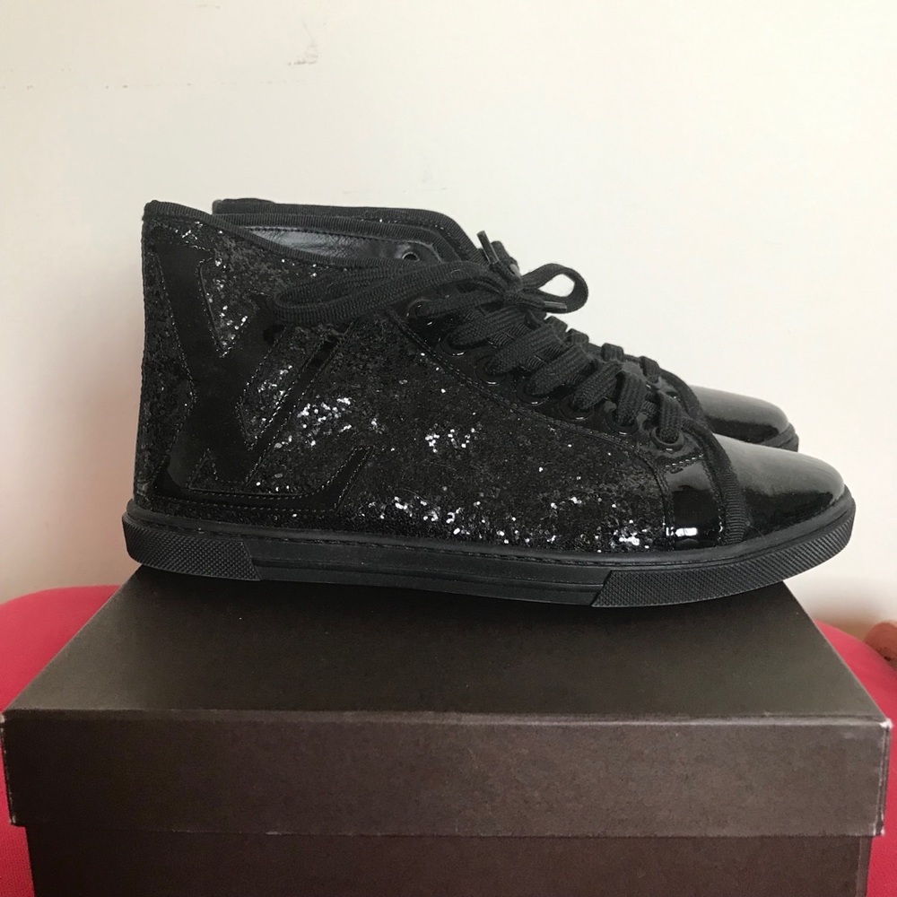 Crystal LV Monogram Hightops